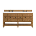 Amber Birch / White Zeus - 3 Faucet Holes