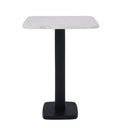 Renwil Laila Indoor Cast Aluminum Side Table - Matte Black
