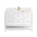 Bright White / White Zeus - 1 Faucet Hole
