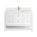 Bright White / White Zeus - 1 Faucet Hole