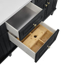 Black Onyx / White Zeus - 3 Faucet Holes