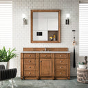 Saddle Brown / Victorian Silver - 3 Faucet Holes