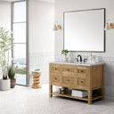 Light Natural Oak / Eternal Jasmine Pearl - 3 Faucet Holes