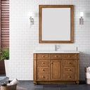 Saddle Brown / White Zeus - 1 Faucet Hole