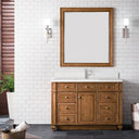 Saddle Brown / White Zeus - 1 Faucet Hole