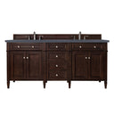 Burnished Mahogany / Charcoal Soapstone - 3 Faucet Holes