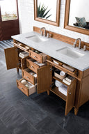 Saddle Brown / Eternal Jasmine Pearl - 3 Faucet Holes