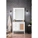 Glossy White / Eternal Jasmine Pearl - 3 Faucet Holes