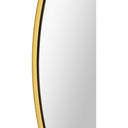 Renwil Alegre 30" Tall Round Wall Mirror - Yellow
