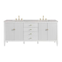 Bright White / Eternal Jasmine Pearl - 3 Faucet Holes