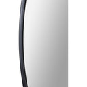 Renwil Cori 40" Tall Round Wall Mirror - Black