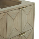 Pebble Oak / Victorian Silver - 3 Faucet Holes