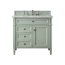 Sage Green / Victorian Silver - 3 Faucet Holes