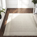 Renwil Lindley 8 x 10 Handwoven Indoor Rug - Oatmeal