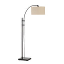 Renwil Crystal 66.5" Height Floor Lamp - Black