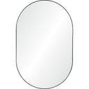 Renwil Webster 40" Tall Oval Wall Mirror - Black