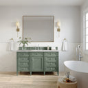 Smokey Celadon / Victorian Silver - 3 Faucet Holes