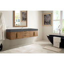 Latte Oak / Radiant Gold / Dusk Grey Glossy - 1 Faucet Hole
