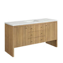 Light Natural Oak / Ethereal Noctis - 3 Faucet Holes