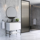 Glossy White / Matte Black / Charcoal Black - 1 Faucet Hole