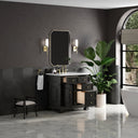 Black Onyx / White Zeus - 3 Faucet Holes