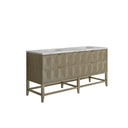 Pebble Oak / Victorian Silver - 3 Faucet Holes