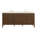 Mid-Century Walnut / Eternal Marfil - 3 Faucet Holes