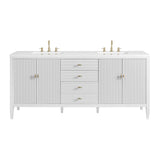 White Zeus - 3 Faucet Holes