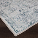 Renwil Chloe 5' x 7'3" Ft Handwoven Indoor Rug - Blue / Grey