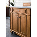 Saddle Brown / Carrara White - 3 Faucet Holes