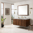 Mid-Century Walnut / Eternal Jasmine Pearl - 3 Faucet Holes