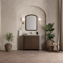 Sable / Victorian Silver - 3 Faucet Holes