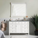 Bright White / Parisien Bleu - 3 Faucet Holes