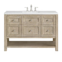 Whitewashed Oak / White Zeus - 3 Faucet Holes