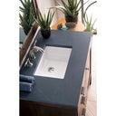 Mid-Century Acacia / Charcoal Soapstone - 3 Faucet Holes