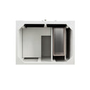 Bright White / No Countertop