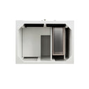 Bright White / No Countertop