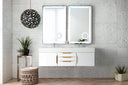 Glossy White / Radiant Gold / Glossy White - 1 Faucet Hole