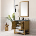 Light Natural Oak / Parisien Bleu - 3 Faucet Holes