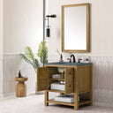 Light Natural Oak / Parisien Bleu - 3 Faucet Holes