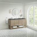 Whitewashed Oak / Parisien Bleu - 3 Faucet Holes
