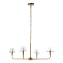 Renwil Maite 78" Height Ceiling Fixture - Plated Dark Antique Brushed Brass