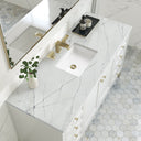 Glossy White / Ethereal Noctis - 3 Faucet Holes