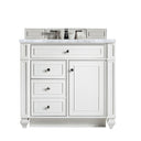 Bright White / Carrara White - 3 Faucet Holes