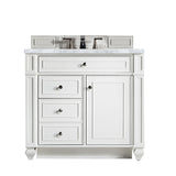 Carrara White - 3 Faucet Holes
