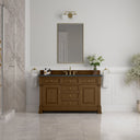 Honey Oak / Charcoal Soapstone - 3 Faucet Holes
