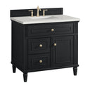 Black Onyx / Lime Delight - 3 Faucet Holes
