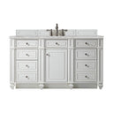 Bright White / Victorian Silver - 3 Faucet Holes