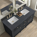 Black Onyx / Charcoal Soapstone - 3 Faucet Holes