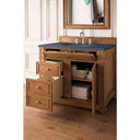 Saddle Brown / Charcoal Soapstone - 3 Faucet Holes